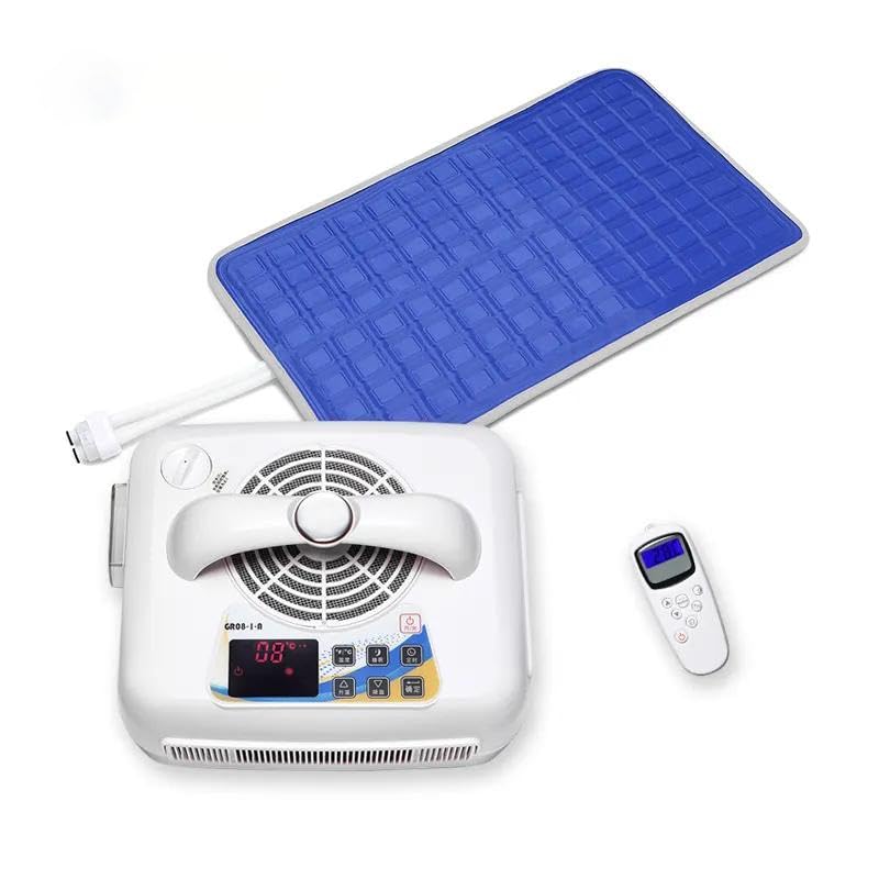 Haustier-Kühl- und Wärmematte mit Wasserkreislauf aus PVC – Touchscreen-Controller, 8–48 °C (46–118 °F), verschiedene Größen