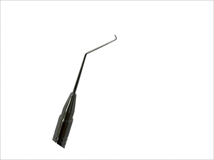 Ophthalmic Chopper – 45° or 90° Tip, Knurled Anti-Slip Handle, Stainless Steel – Microsurgical Nucleus/Cortex Manipulation Tool, Reusable & Autoclavable