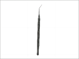 Ophthalmic Chopper – 45° or 90° Tip, Knurled Anti-Slip Handle, Stainless Steel – Microsurgical Nucleus/Cortex Manipulation Tool, Reusable & Autoclavable