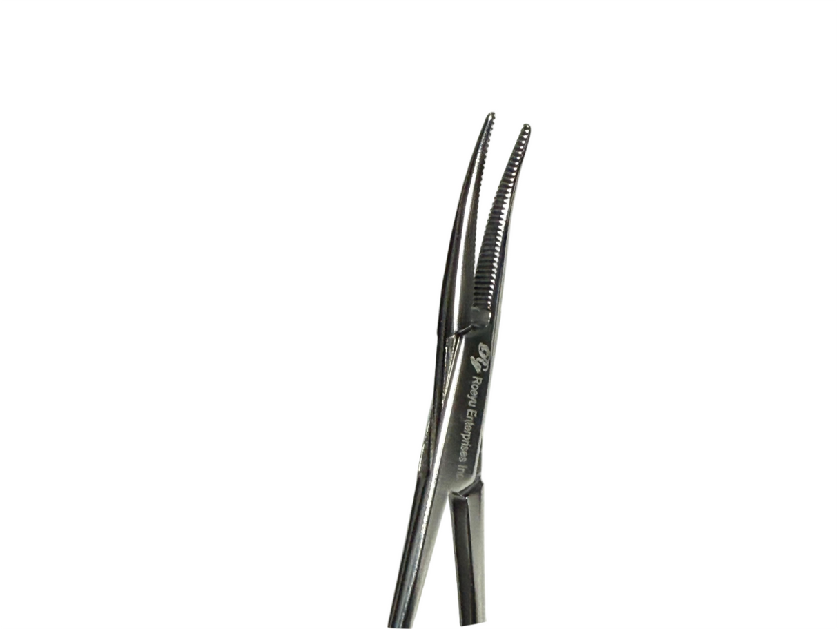 Ophthalmic Operating Scissors, 9.5 cm (3.7"), Straight or Curved Tips, Fine Sharp Blades, Ring-Handle, Stainless Steel – Reusable/Autoclavable
