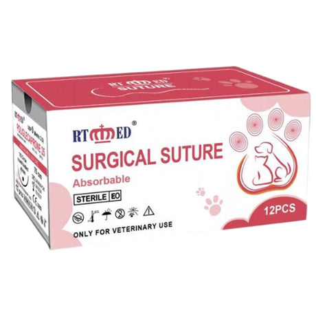 Veterinary Sutures–Poliglecaprone 25 (PGLA)