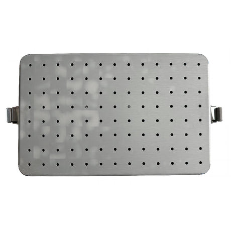 Sterilizing Tray with Locking Latches & Perforated Lid