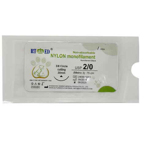 Veterinary Surgical Sutures–Nylon Monofilament