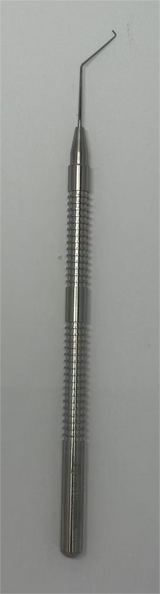 Ophthalmic Chopper – 45° or 90° Tip, Knurled Anti-Slip Handle, Stainless Steel – Microsurgical Nucleus/Cortex Manipulation Tool, Reusable & Autoclavable