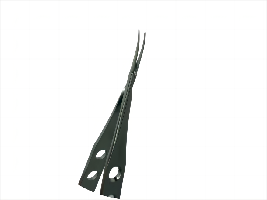 Ophthalmic Capsulotomy Scissors – Straight Tip or Curved Tip, Spring-Handle, Lightweight Perforated Grip, Stainless Steel – Reusable/Autoclavable