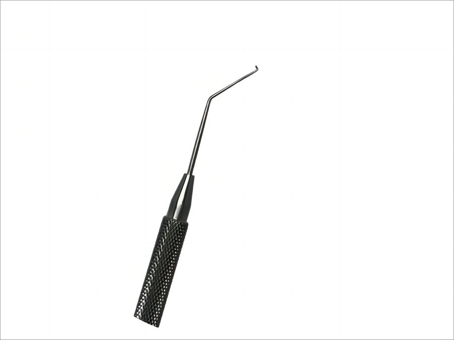 Ophthalmic Chopper – 45° or 90° Tip, Knurled Anti-Slip Handle, Stainless Steel – Microsurgical Nucleus/Cortex Manipulation Tool, Reusable & Autoclavable