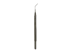 Ophthalmic Double-Ended Chopper, 45° & 90° Tips, Knurled Anti-Slip Handle, Stainless Steel – Microsurgical Nucleus/Cortex Manipulation, Reusable & Autoclavable