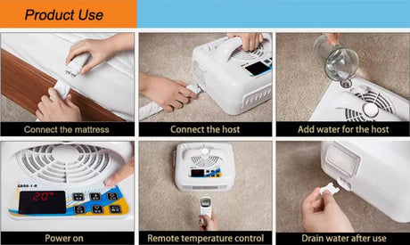 Water-Circulation Warm & Cool PVC Pet Pad — Touchscreen Controller, 8–48 °C (46–118 °F), Multiple Sizes