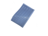 Sterilizing Tray with Locking Latches & Perforated Lid – 22.5 × 14.5 × 3 cm (8.9 × 5.7 × 1.2 in), Aluminum Alloy with Silicone Pin Mat – Autoclave Compatible, Reusable